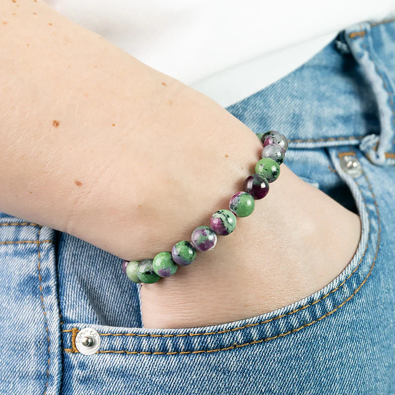 BRACELET RUBIS ZOÏSITE
