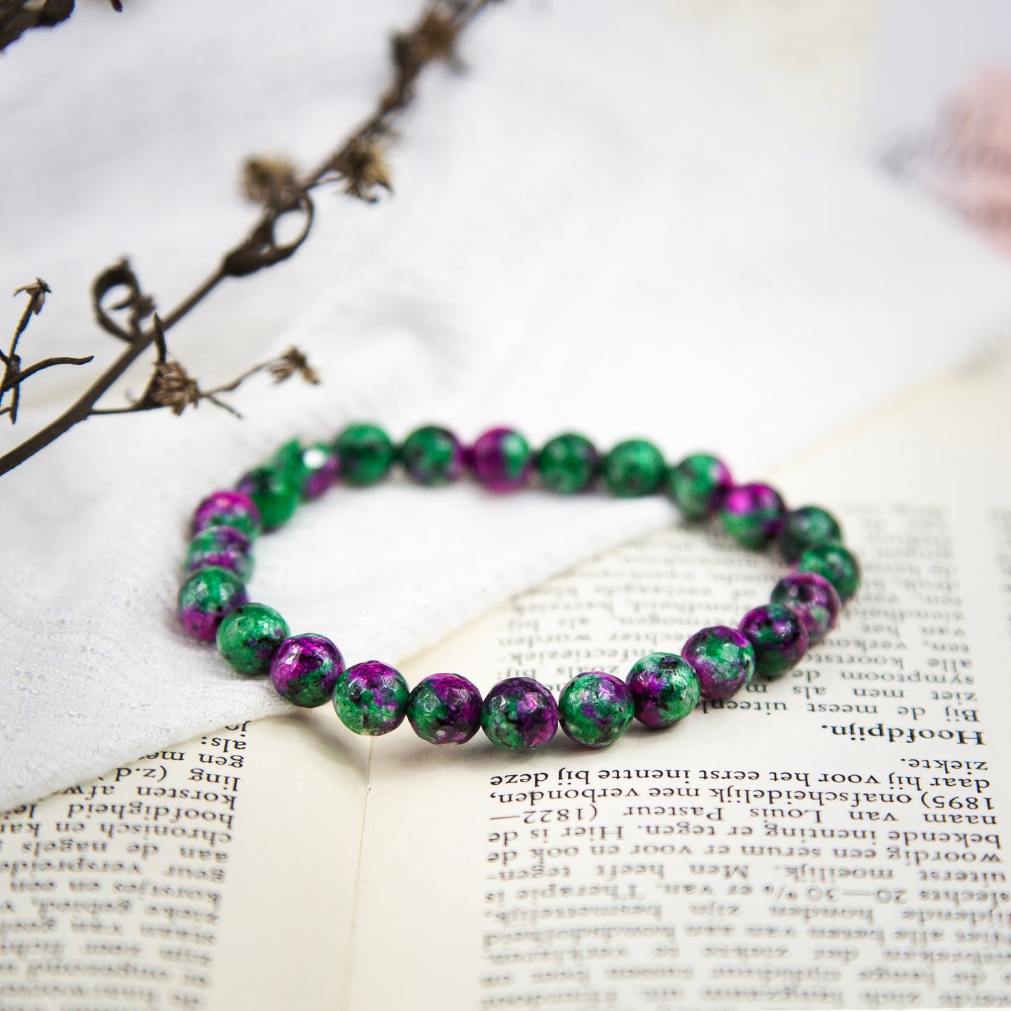 BRACELET RUBIS ZOÏSITE