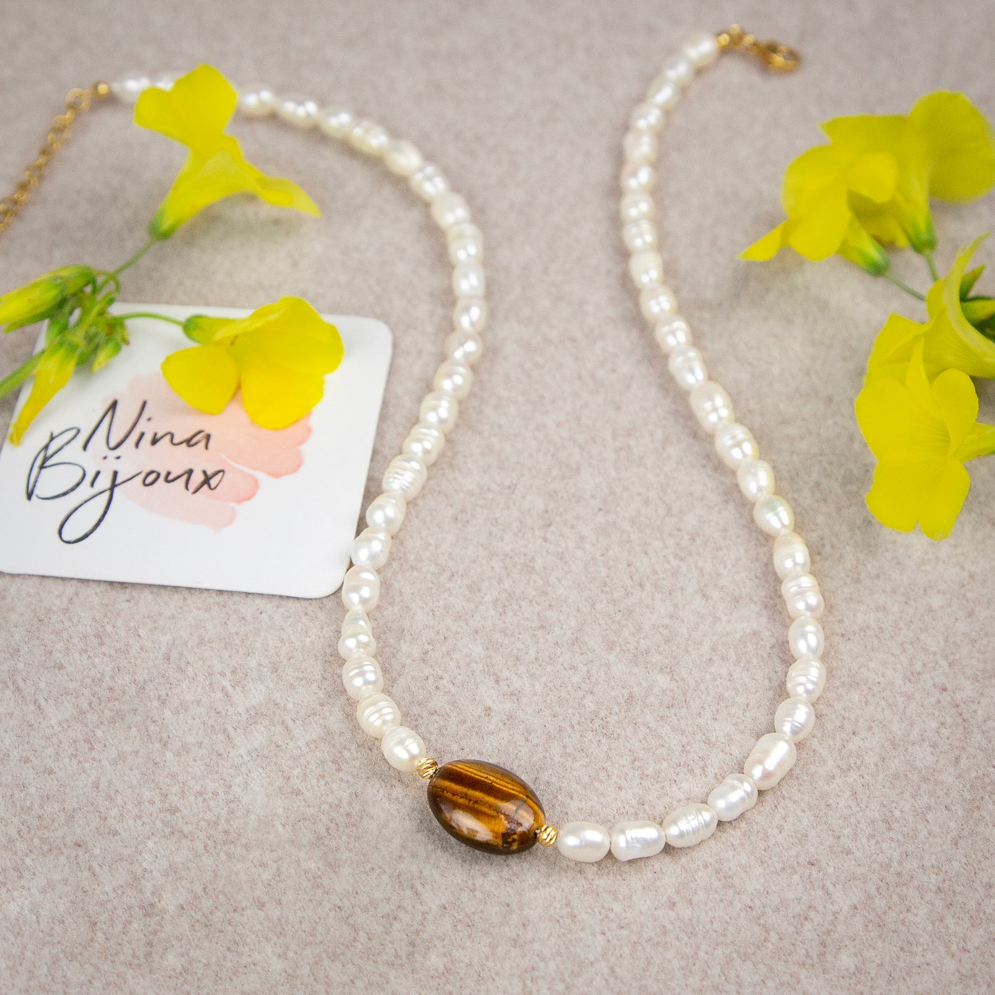 Collier OEIL DE TIGRE