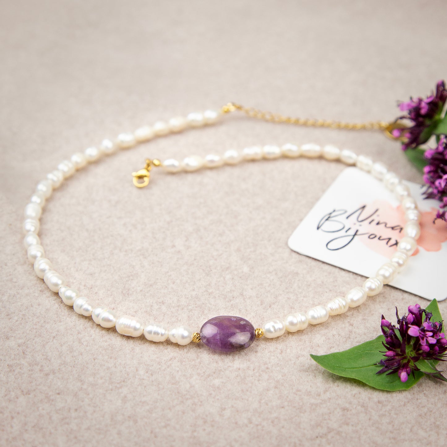 Collier AMETHYSTE