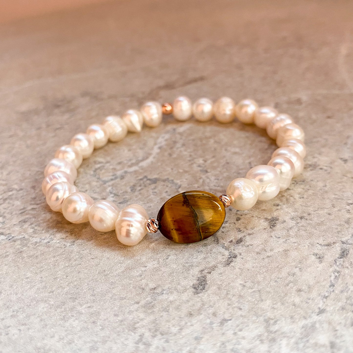 Bracelet jouher & Oeils-de-tigre