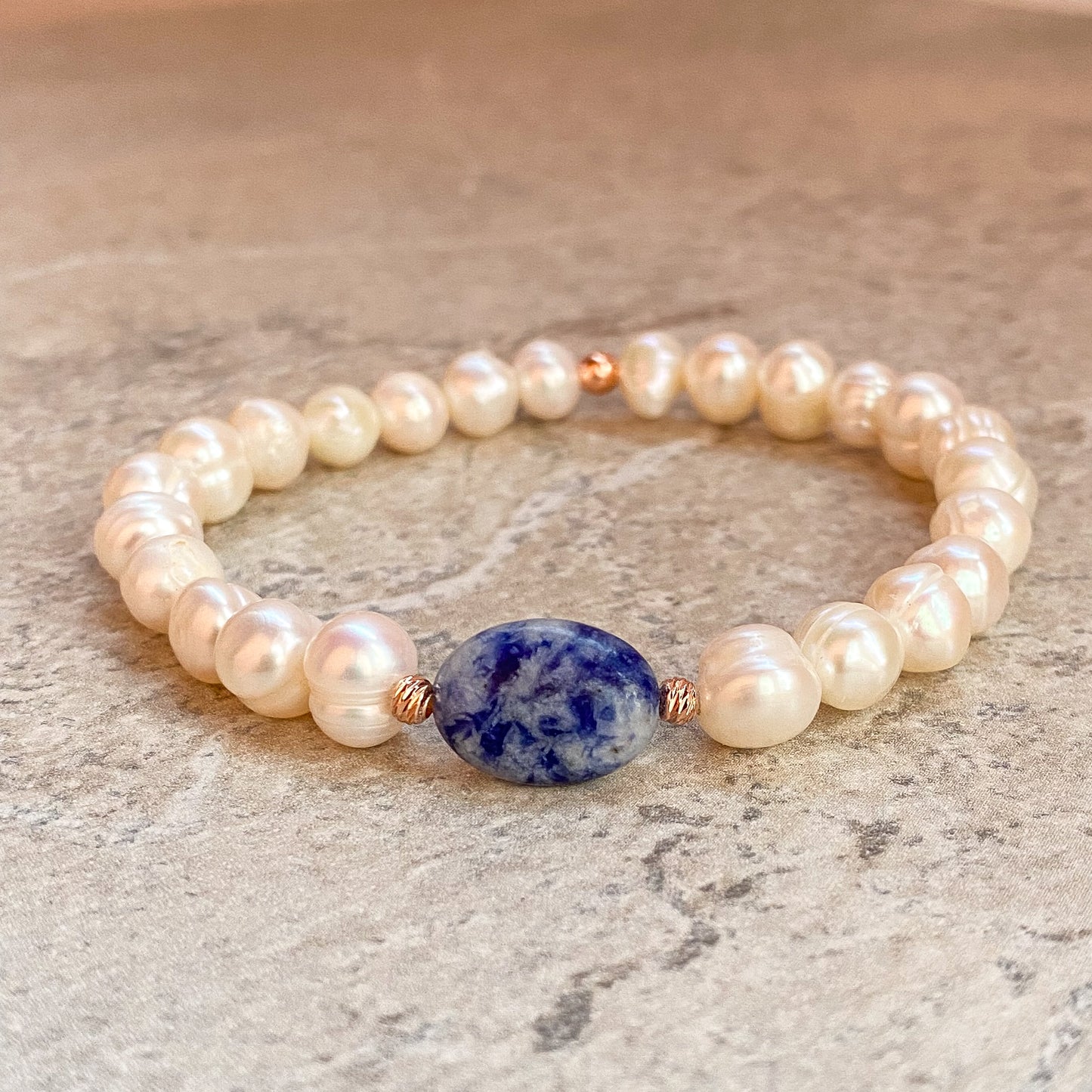 Bracelet Sodalite & Jouher