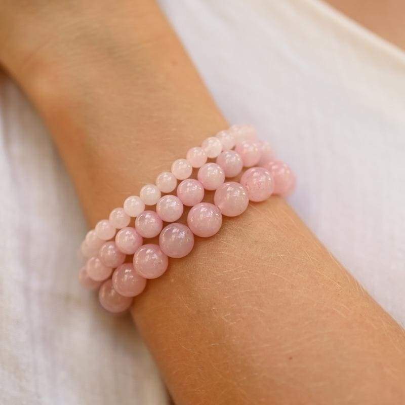 BRACELET DE QUARTZ ROSE