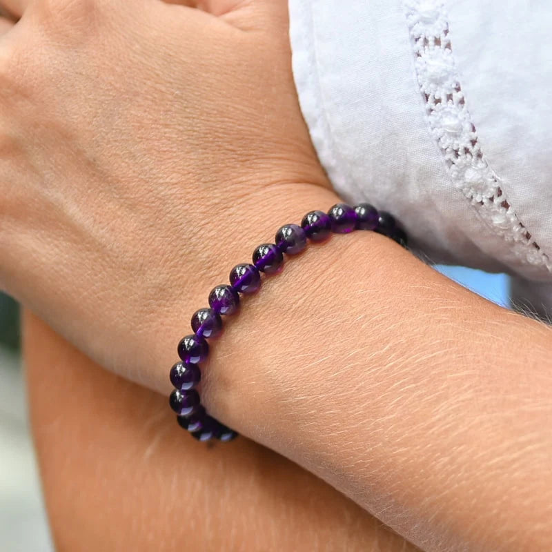 BRACELET EN AMÉTHYSTE