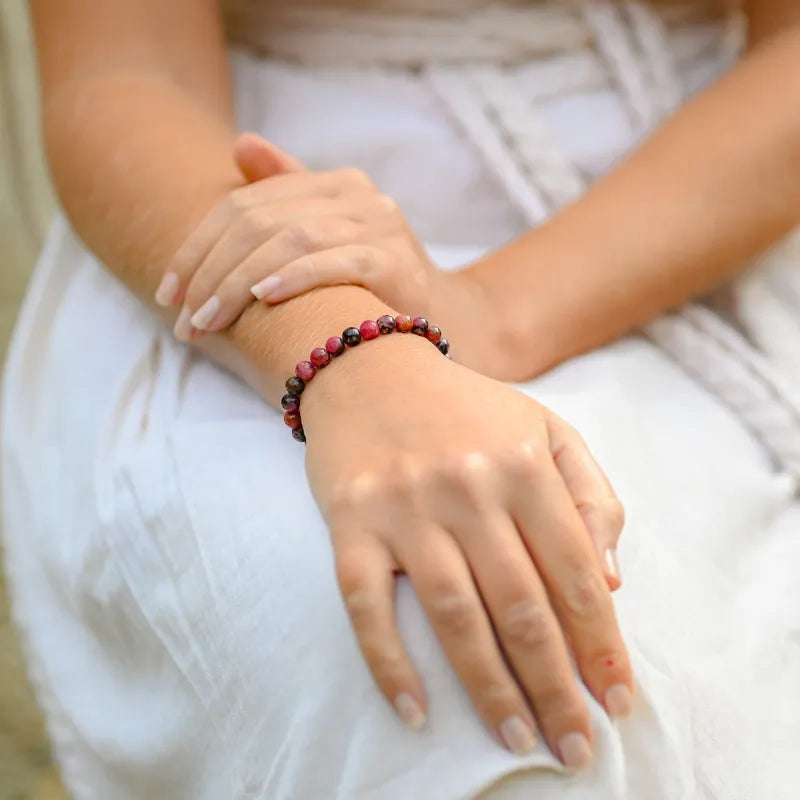 BRACELET RHODONITE