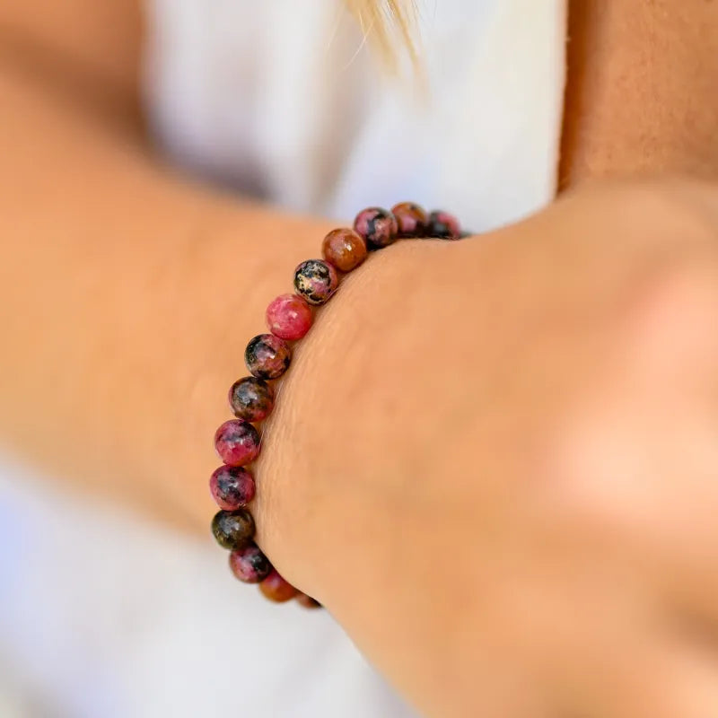 BRACELET RHODONITE